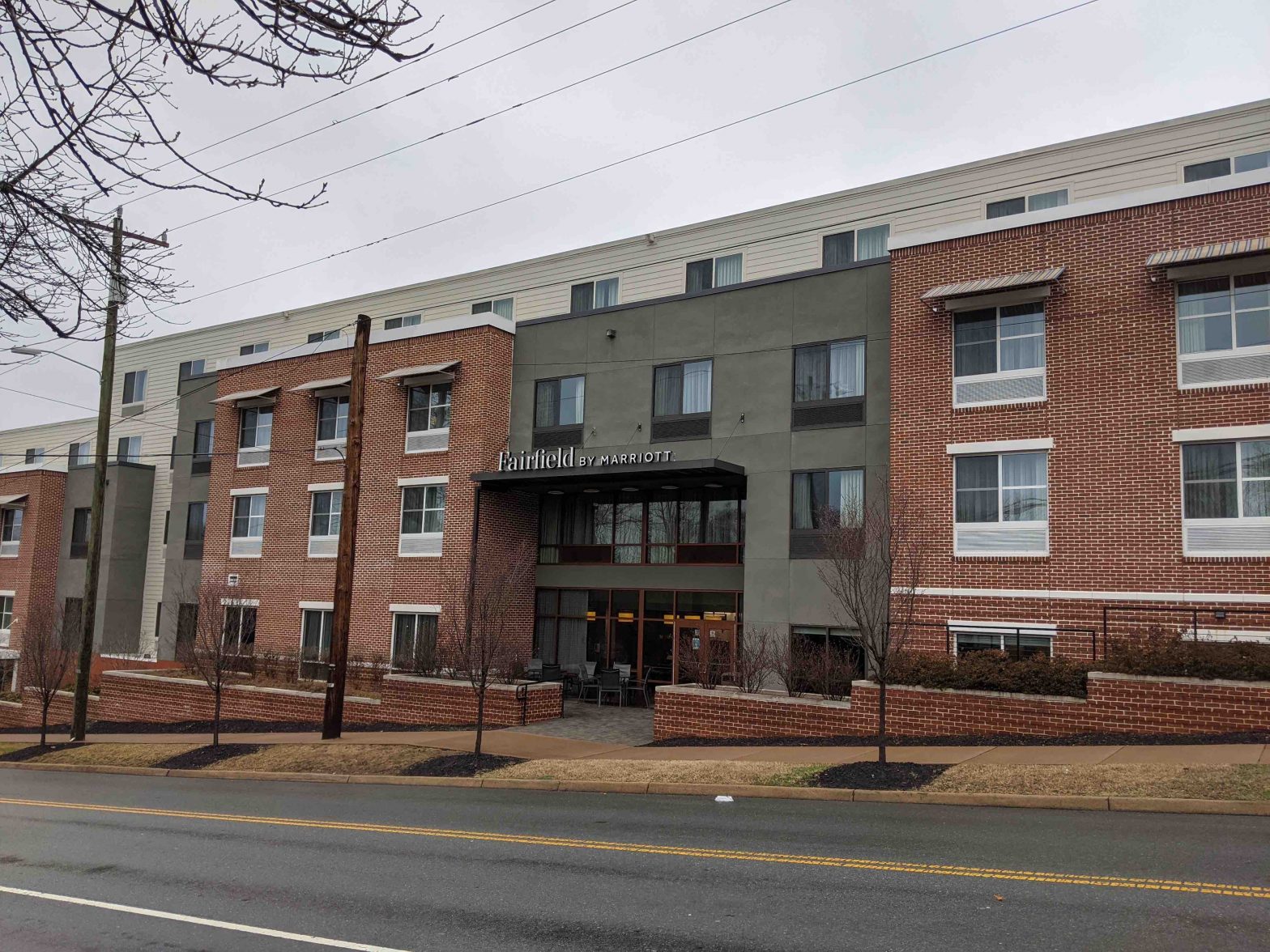 Exterior of Fairfield Inn