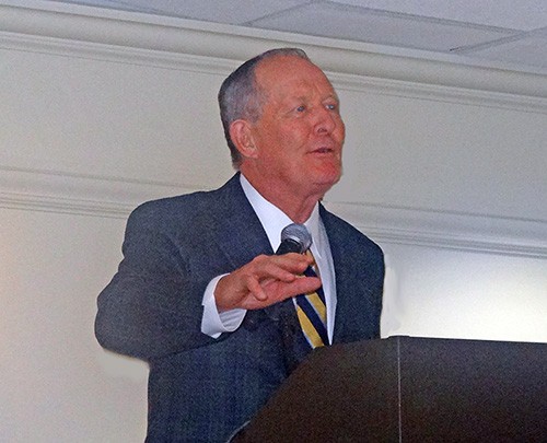 Alexander speakig to TCSA audience on Thursday Alexander speakig to TCSA audience on Thursday