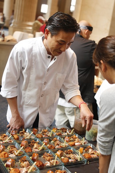 Chef Wally Joe at last years Heritage BBQ