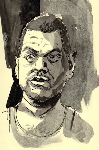 Derrick Dent, self portrait