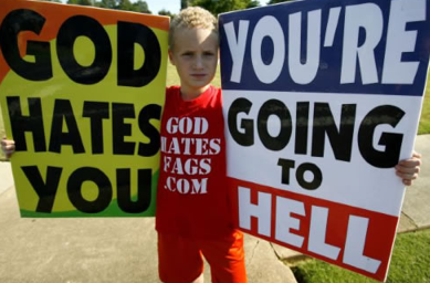 God hates Elvis?