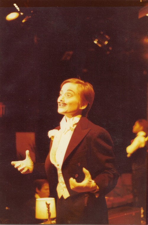 Hall sings Miranda in The Club, 1980