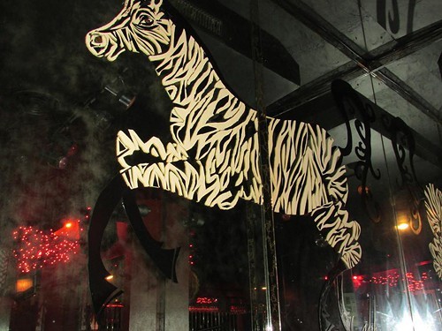 Inside the Zebra Lounges Chicago location.