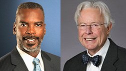 James Harvey (l); Mike Cody (r)