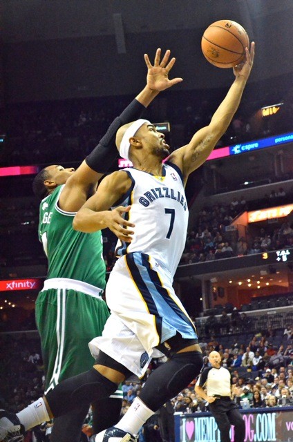 Jerryd Bayless probably saved the Grizzlies bacon against the Celtics Monday.