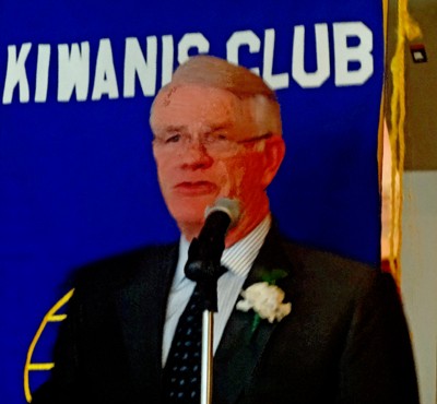 Luttrell at Kiwanis