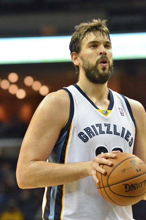 Marc Gasol went down with a knee injury Friday night, and no one knows yet how long he will be absent.