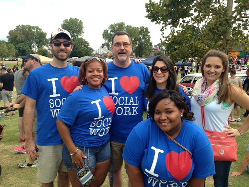 U of M Master of Social Work students