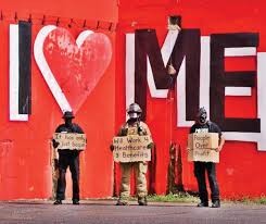 Memphis police and fire officers have protested cuts to their health care benefits.