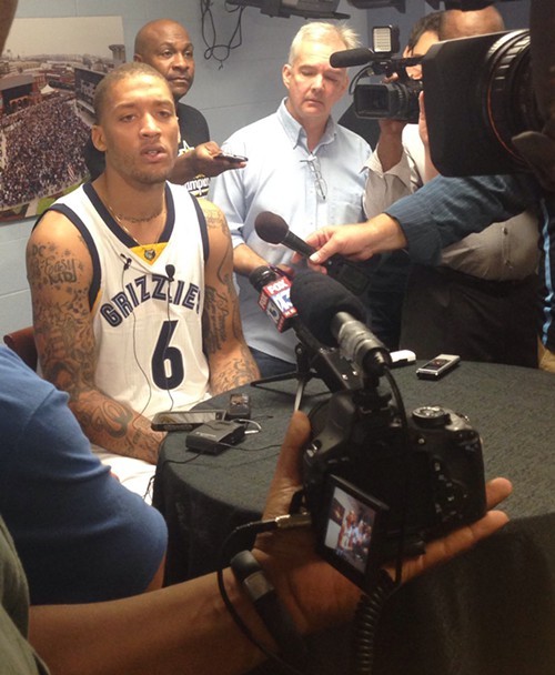 Michael Beasley had some interesting things to say at Media Day.