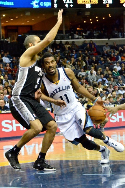 Mike Conley and Tony Parker are two elite point guards with similar games.