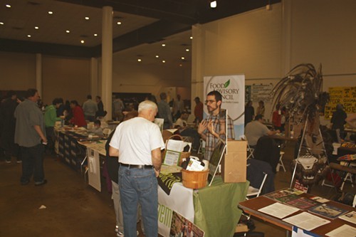 More booths at the Peoples Conference for Race and Equality.