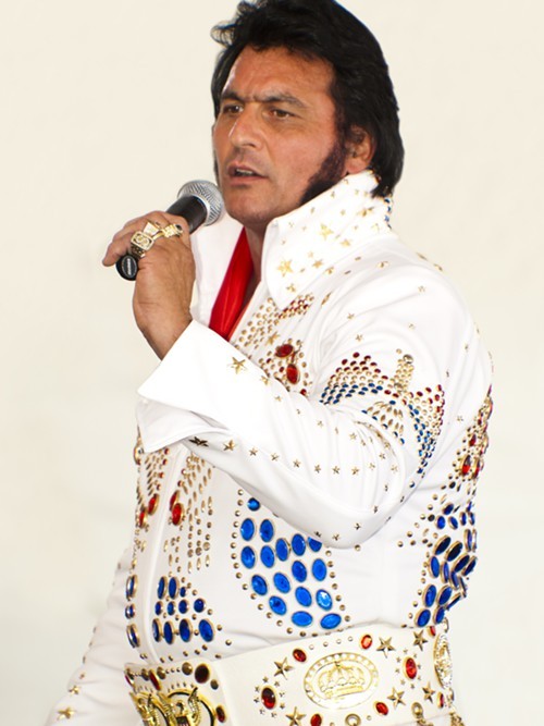 Pete Big Elvis Vallee impersonator Reggie Sugarbaker