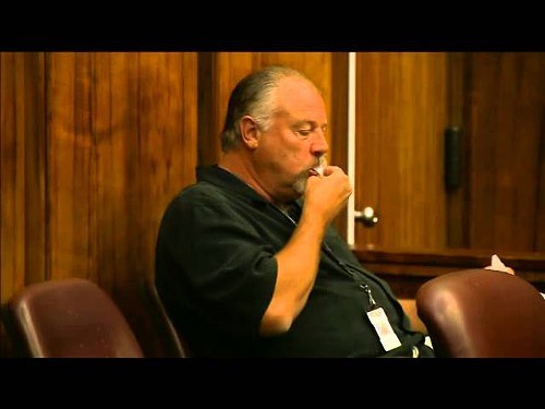 Richard Masten, Miami-Dade County Crime Stoppers director, eats tipsters information in court