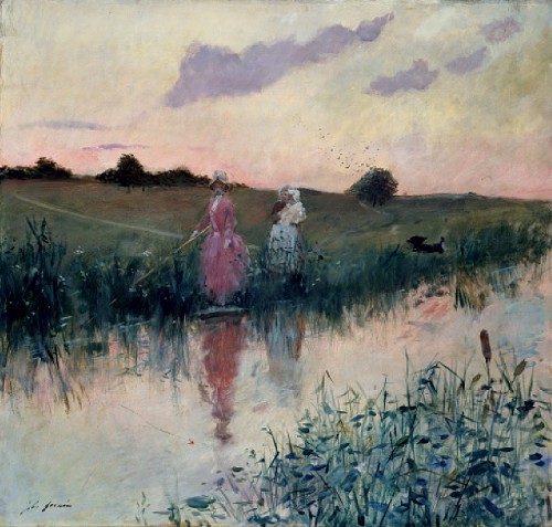 The Artists Wife Fishing