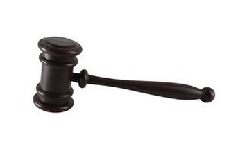 This is a gavel, which is sometimes called a skank hammer.