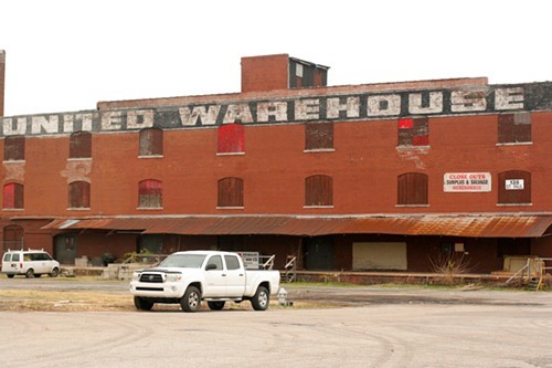 This South Main warehouse will be converted into living/working space for artists.