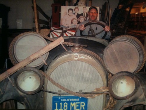 Tim Smith in the original Hillbillymobile.