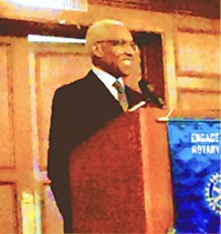 Wharton at Rotary